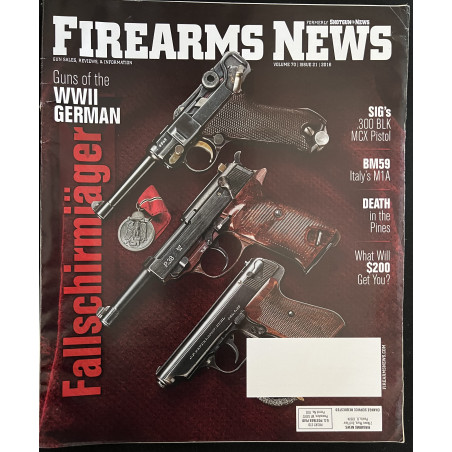 Revue Firearms News Vol 70, Issue 21 - 2016