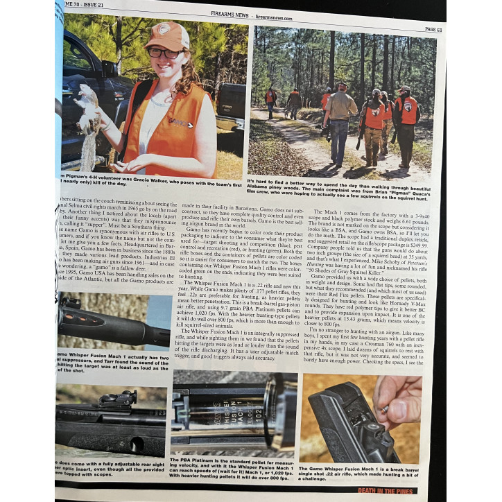 Revue Firearms News Vol 70, Issue 21 - 2016