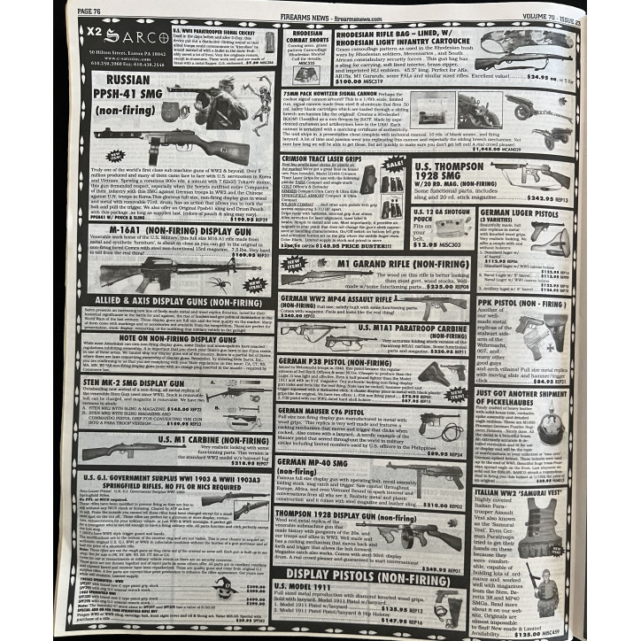 Revue Firearms News Vol 70, Issue 23 - 2016