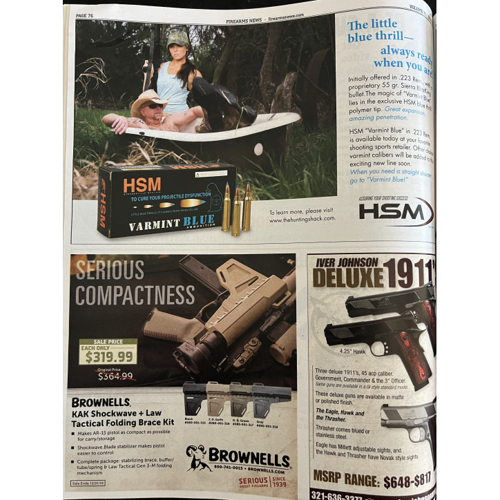 Revue Firearms News Vol 70, Issue 27 - 2016