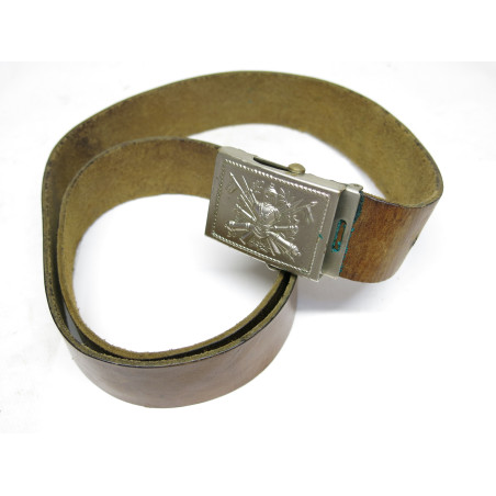 Ceinturon cuir avec boucle Italien ref 77