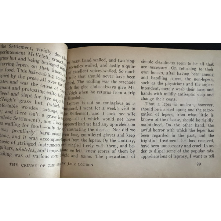 Livre The cruise of the Snark - Jack London - Armed services édition