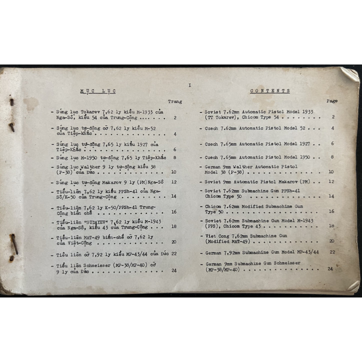 Livre rare Chien Cu: War Materiel used by the Viet Cong in South Vietnam or Presumably Available to North Vietnam