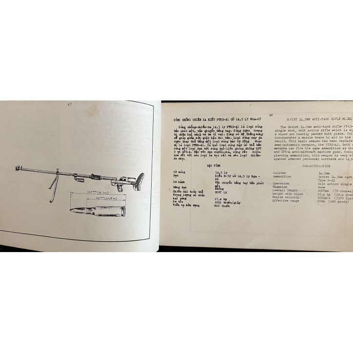 Livre rare Chien Cu: War Materiel used by the Viet Cong in South Vietnam or Presumably Available to North Vietnam