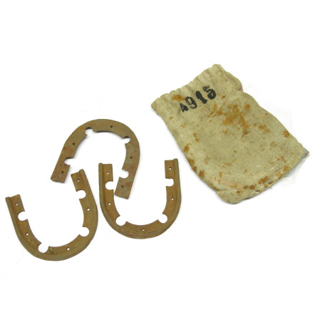 Sacs en toile avec 3 fers pour bottes Wh ref  98 