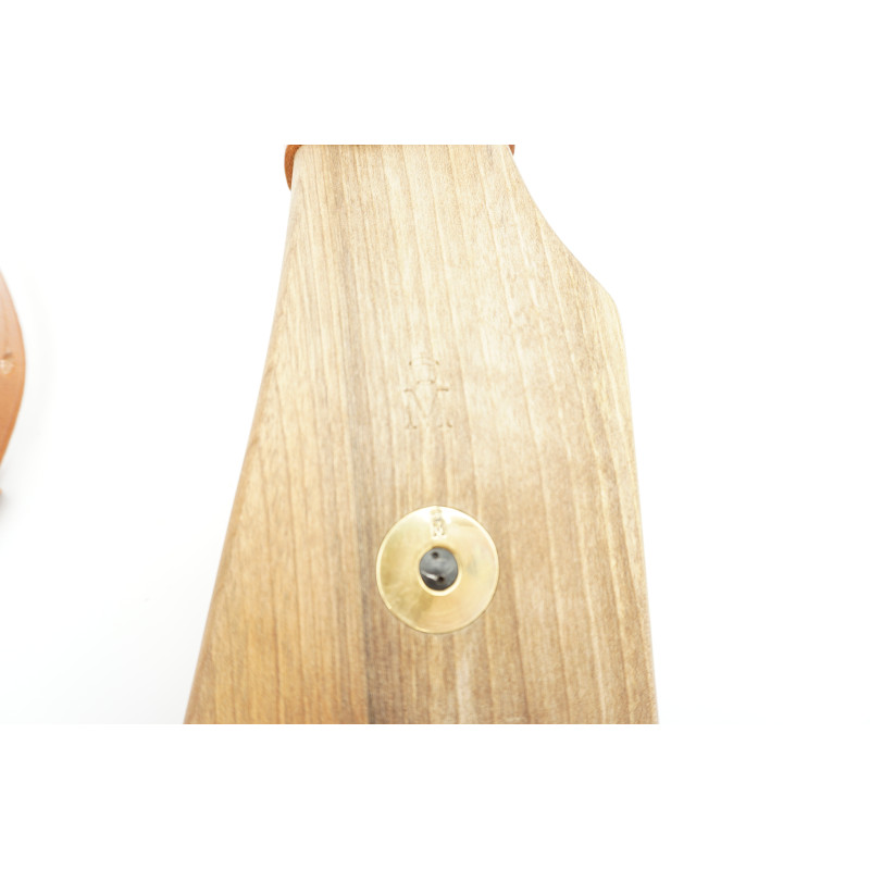 Etui cuir avec crosse bois Luger P08 Marine Etui cuir avec crosse bois Luger P08 Marine