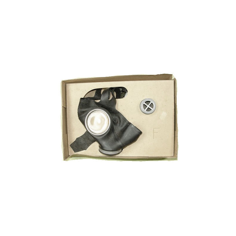 Masque a gaz dans sa boite carton