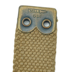 Ceinture de pantalon originale Mills US WW1
