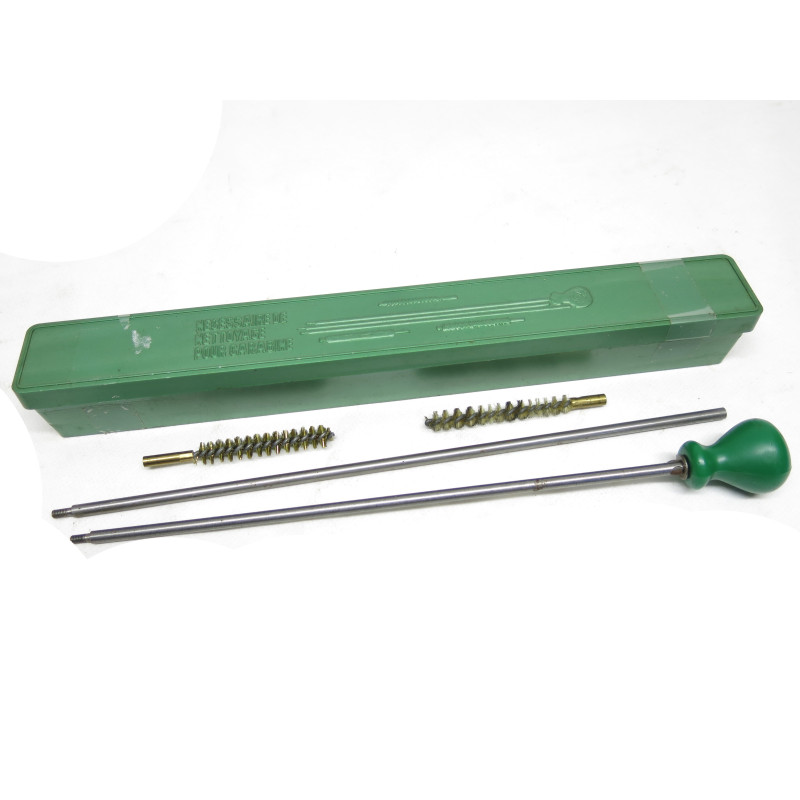 Boite de nettoyage calibre 30 baguette acier ref 77