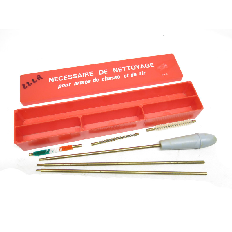 Boite de nettoyage calibre 22  baguette laiton  ref  88