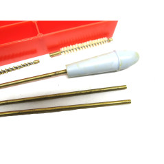 Boite de nettoyage calibre 22  baguette laiton  ref  88