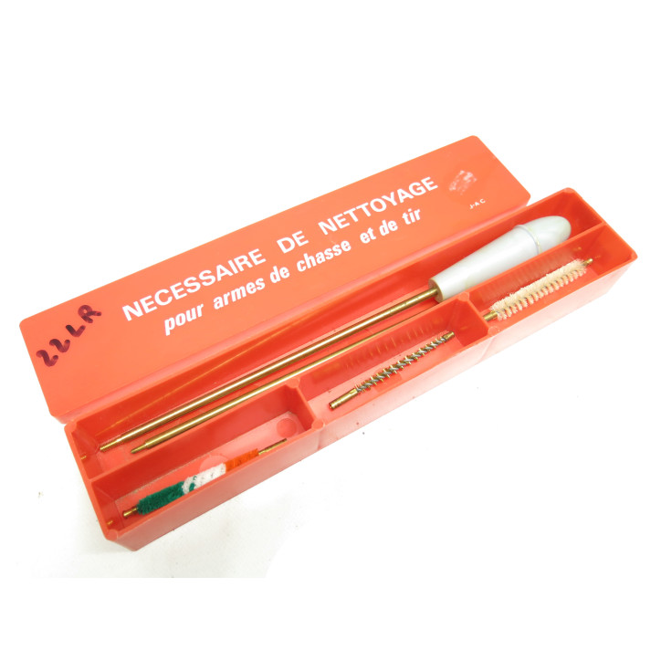Boite de nettoyage calibre 22  baguette laiton  ref  88