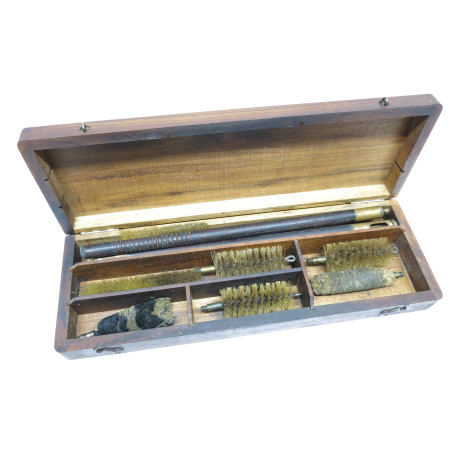 Boite de nettoyage calibre 12  baguette bois ref  101