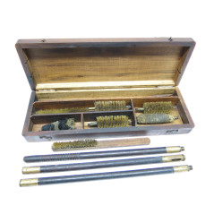 Boite de nettoyage calibre 12  baguette bois ref  101