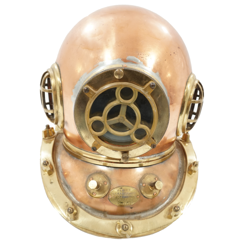 Casque de Scaphandrier original coréen utilisé pendant la guerre du Vietnam