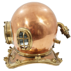 Casque de Scaphandrier original coréen utilisé pendant la guerre du Vietnam