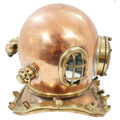Casque de Scaphandrier original coréen utilisé pendant la guerre du Vietnam