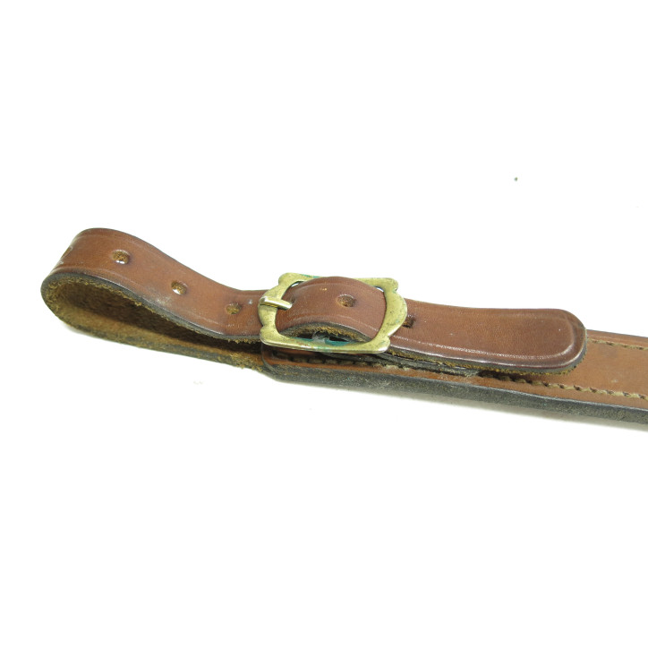 Belle bretelle cuir pour fusil ou carabine ref 48 