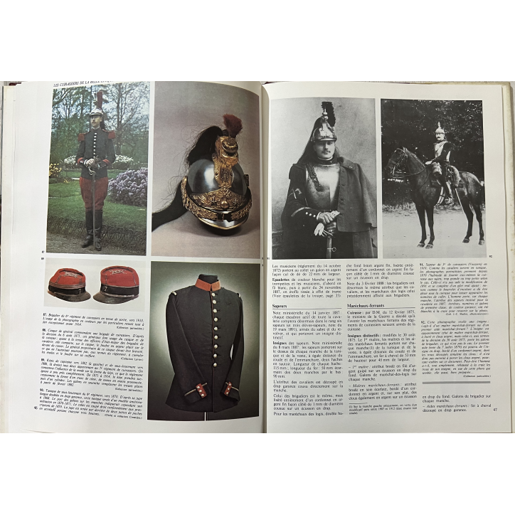 Album Les cuirassiers 1845-1918 de Delpérier, Dillemann et de Lassale