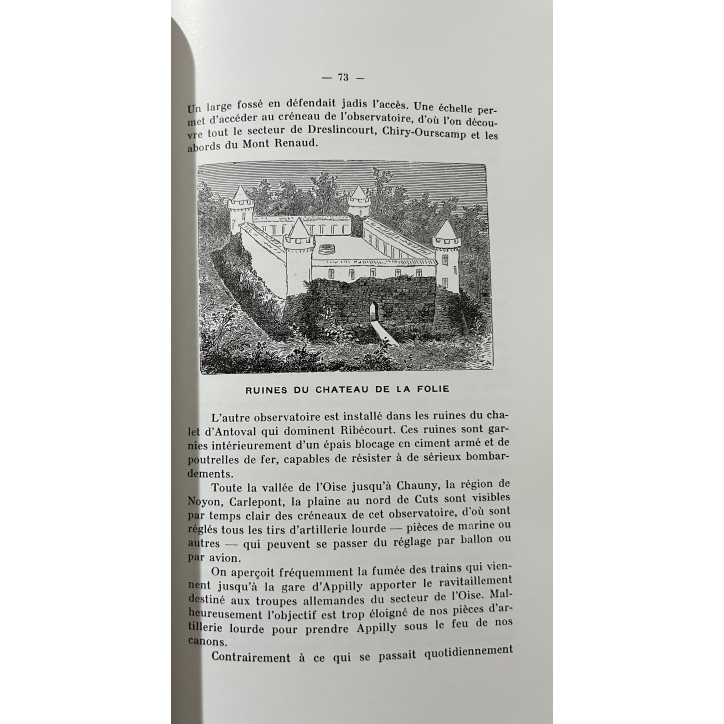 Livre La 53ème DI dans l'Oise de Marcel Héméry