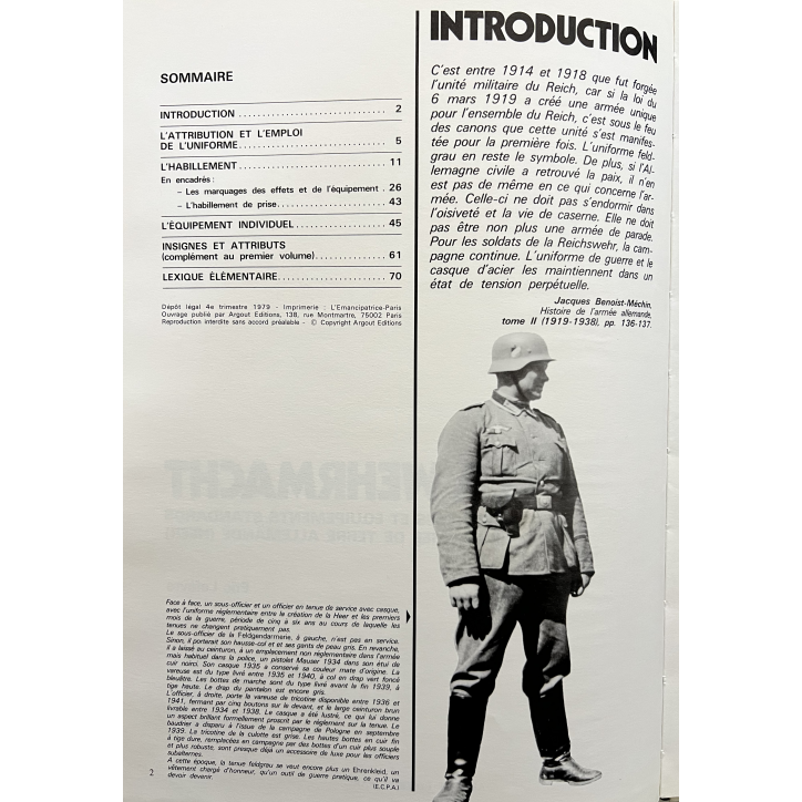Livre La Wehrmacht Tome II - Eric Lefèvre