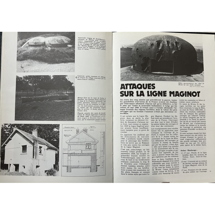 Livre La Ligne Maginot - Images d'hier et d'aujourd'hui - Paul Gamelin
