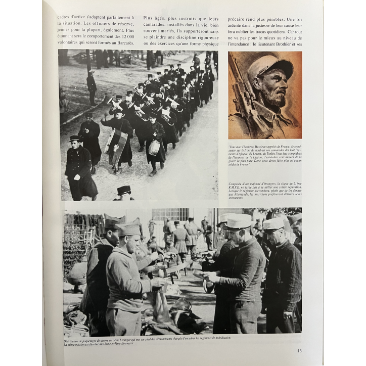 Livre La légion au combat 1939-1945 de Pierre Dufour