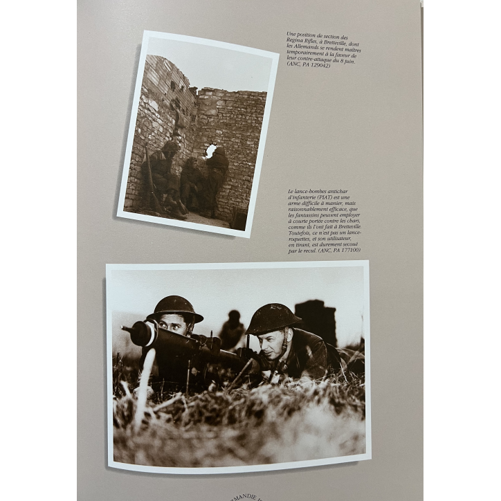 Livre Normandie 1944 - L'été Canadien de B. McAndrew, D.E. Graves et M. Whitby
