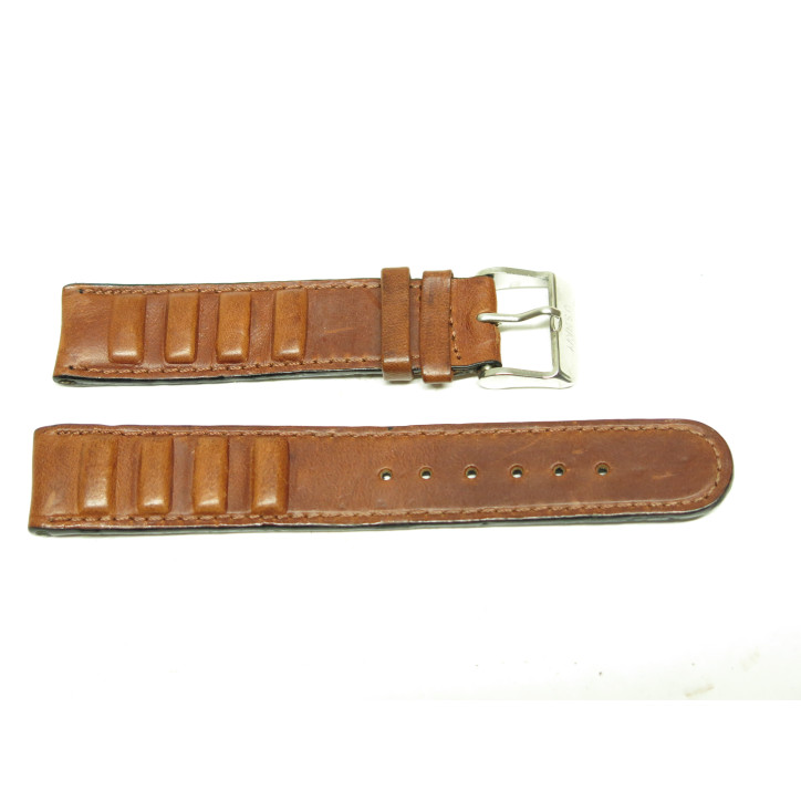 Bracelet montre cuir US Navy  Marron 