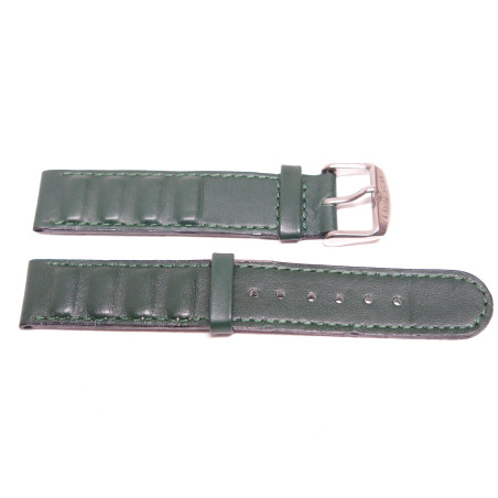 Bracelet montre cuir US Navy vert