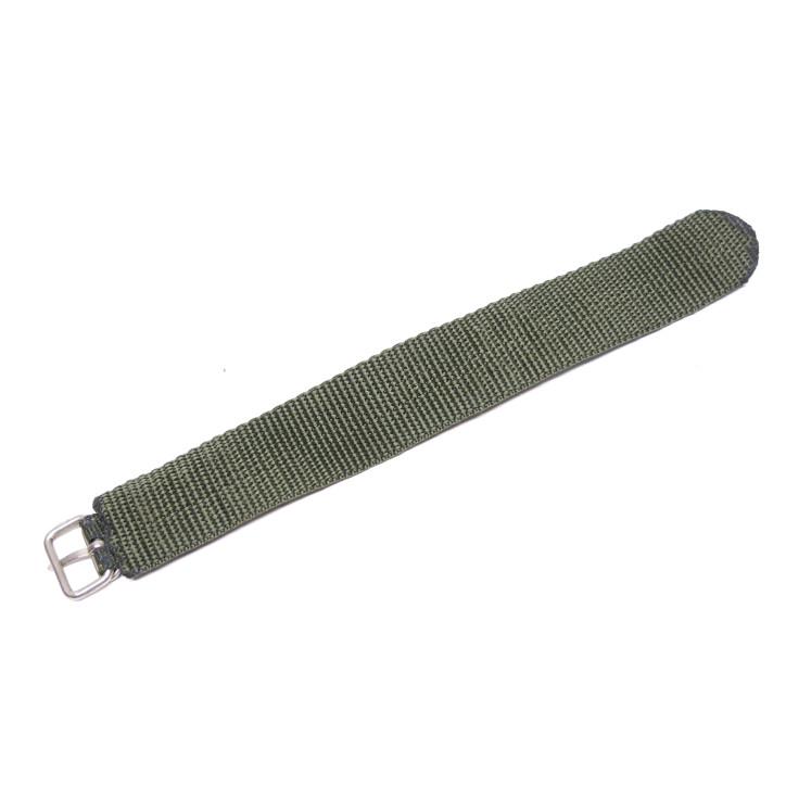 Bracelet commando nylon vert pour montre ou boussole ref 72