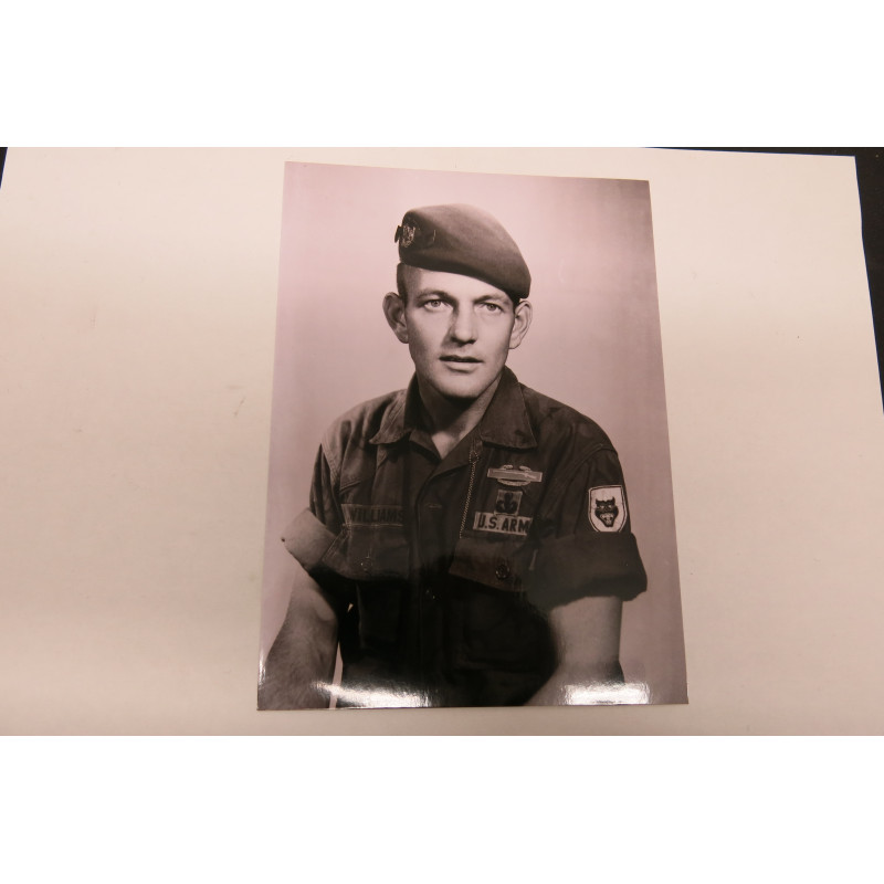 Photo Tiger Williams US Army Vietnam ref 258