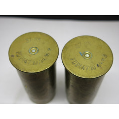 Lot de 2 douilles 37 mm decorées 14/18  ref 547