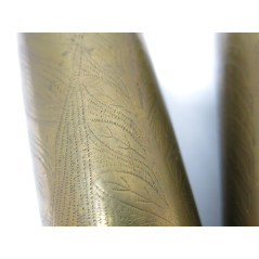 Lot de 2 douilles 37 mm decorées 14/18  ref 547