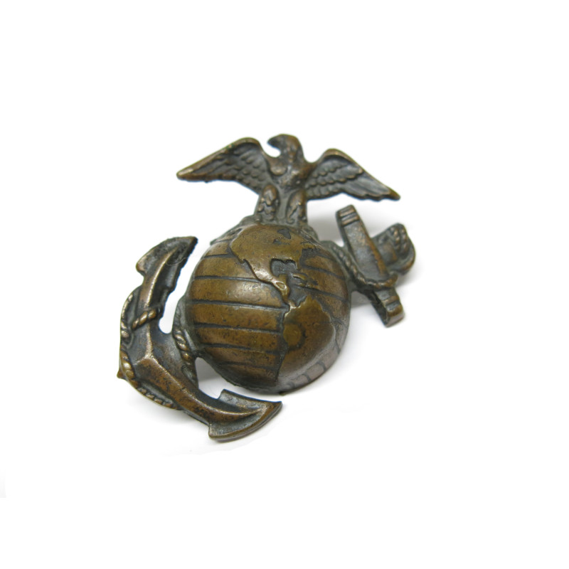 Insigne de casquette original   USMC  marines corps ref  144