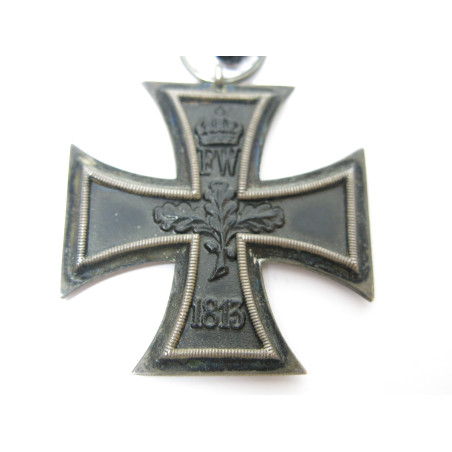 Croix de fer originale Allemande 14/18 avec son ruban ref 78