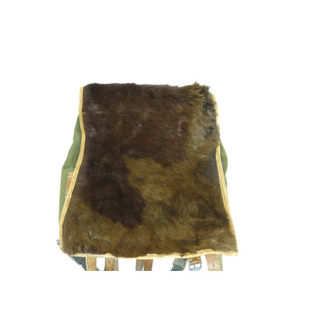 Superbe sac a dos poil de vache Allemand daté 1942 ref sa 963