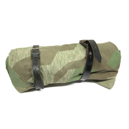 Poncho Wh camouflé original avec sangles cuir