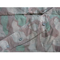 Poncho Wh camouflé original avec sangles cuir