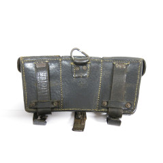 Belle cartouchiere cuir Mauser 98K originale LLG 1942   ref  448