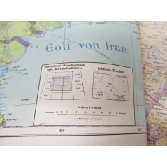 Carte d'état major Allemand 1941 Region Teheran