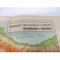Carte d'état major Allemand 1941 Region Teheran 