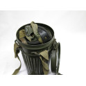 Masque à gaz Allemand 1942  dans sa boite métal ref 258