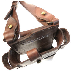 M712 C96 Schnellfeuer wooden carry case with leather