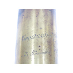 Douilles de 75 gravée Constantinople 1918 ref 478