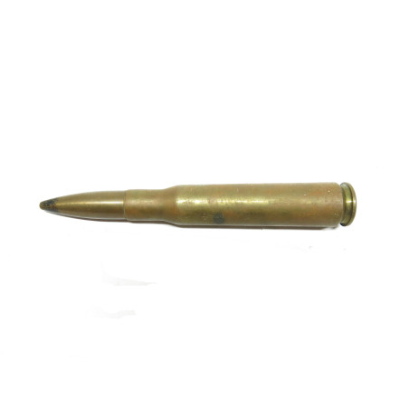 Cartouche calibre 12.7  US ww2 perforante pointe noire  inerte