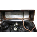 Téléphone de campagne Allemand WH 1943  bakélite ref 587