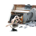 Téléphone de campagne Allemand WH 1943  bakélite ref 587