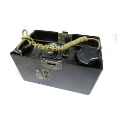 Téléphone de campagne Allemand ORG TODT 1936 bakélite ref 640