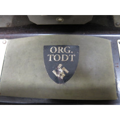 Téléphone de campagne Allemand ORG TODT 1936 bakélite ref 640